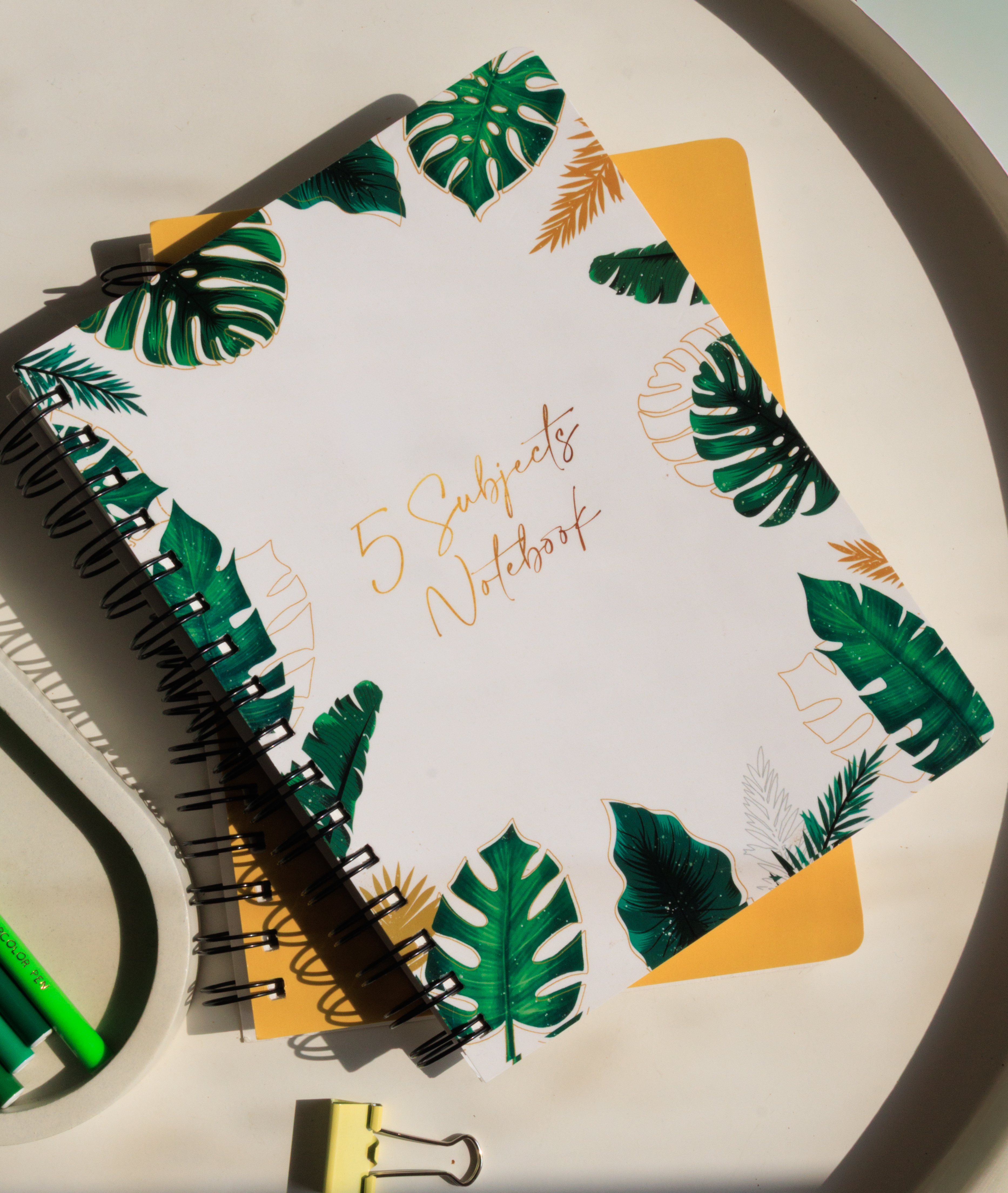5 Subject Notebook - Ruled