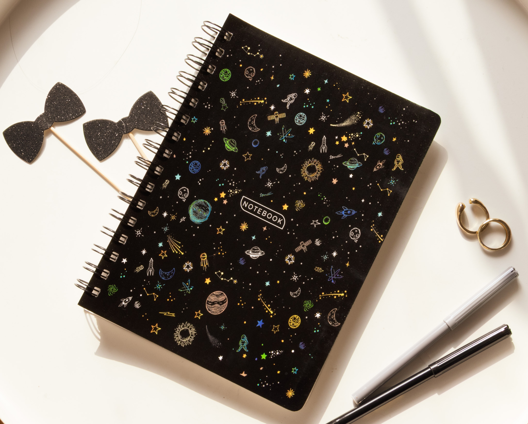 Midnight Muse - Ruled Notebook