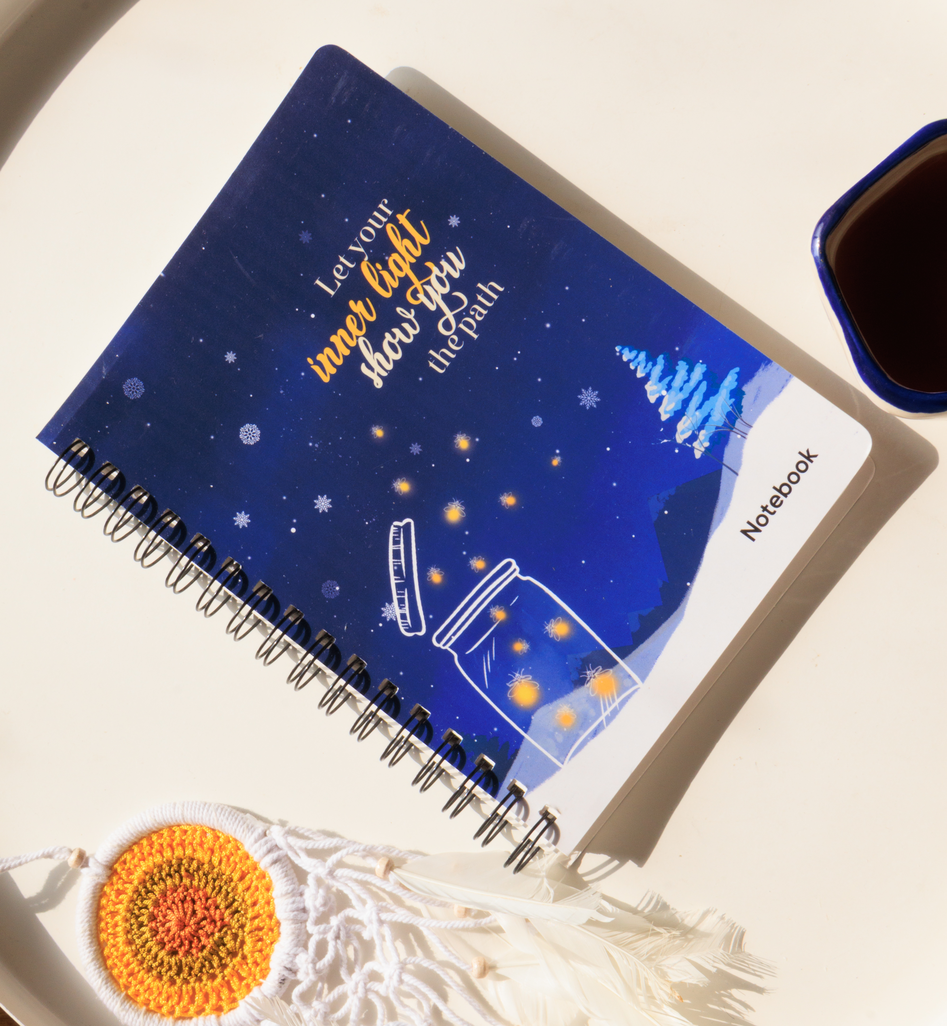 Starlit Path - Ruled Notebook