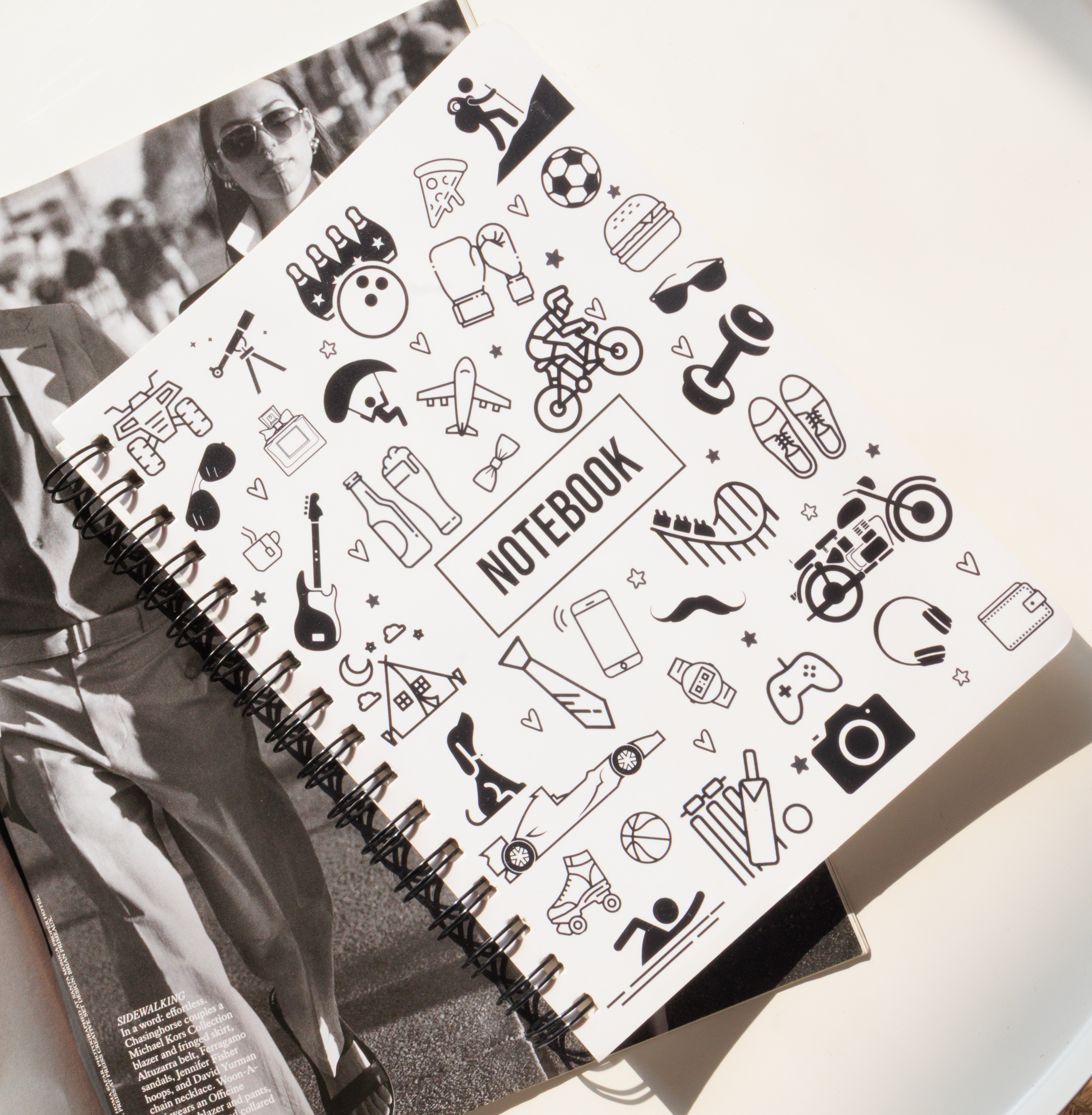 Canvas Dreams - Plain Notebook