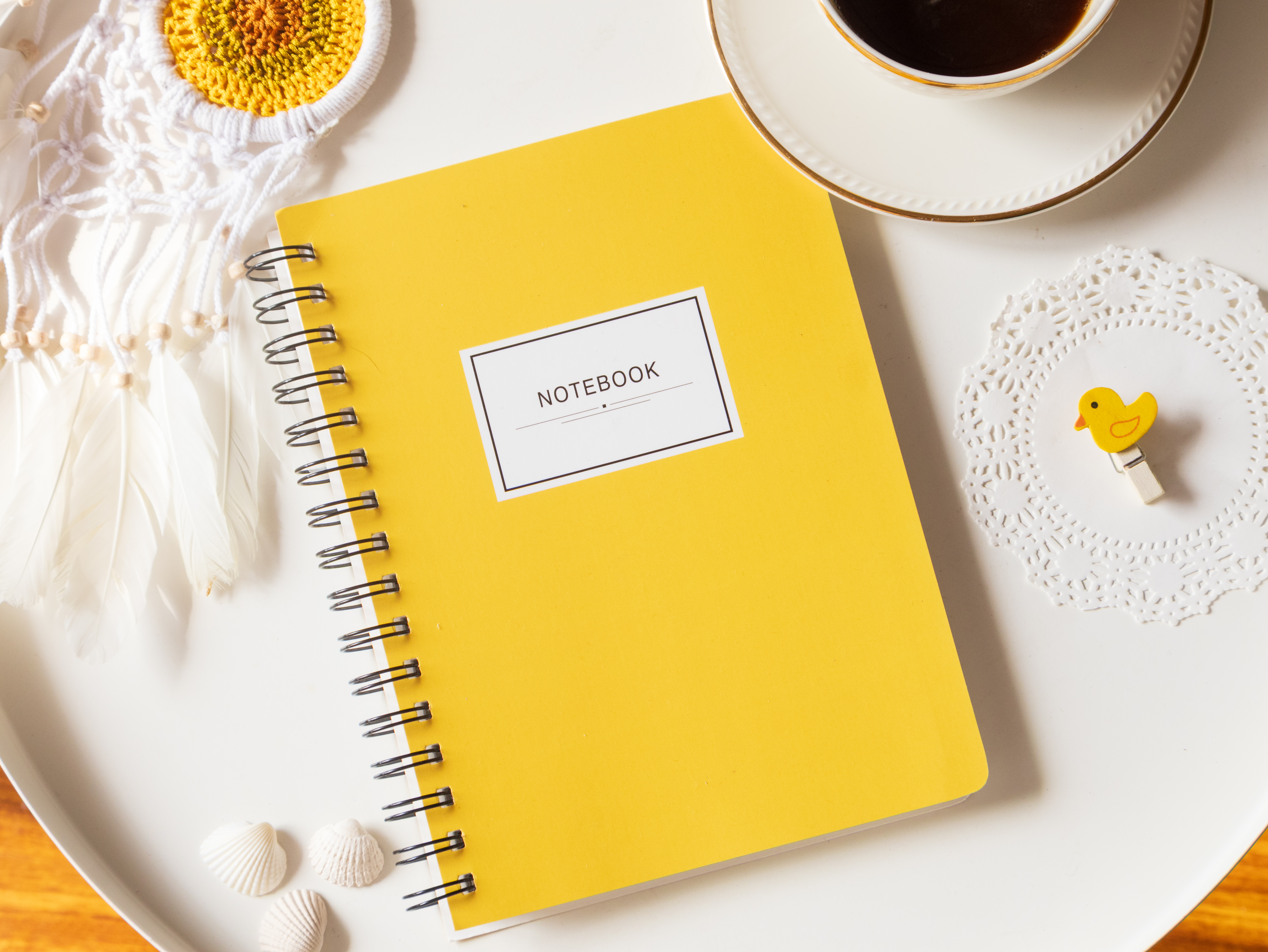 Golden Dawn - Plain Notebook